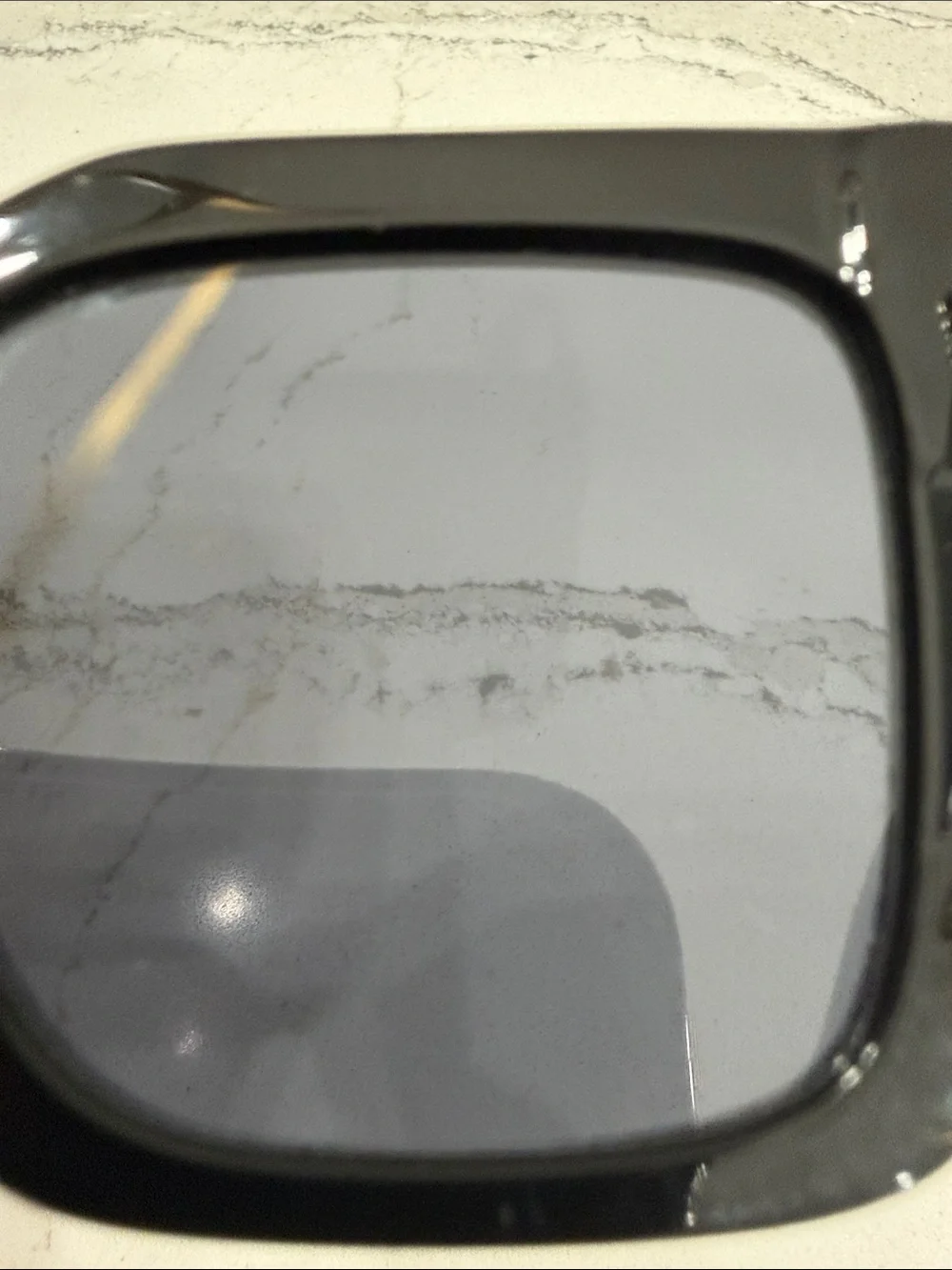 FREYRS Bon Chic Black Oversized Square Cat-Eye Sunglasses